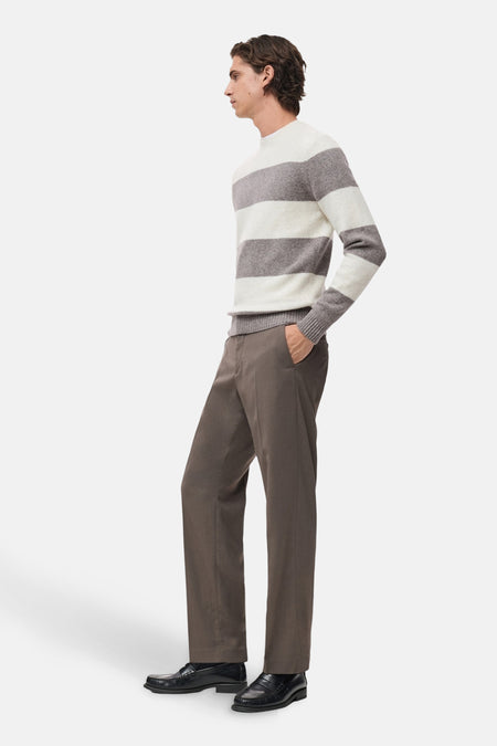 Pull met ronde hals - multicolor