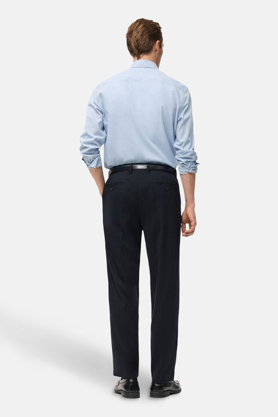 Chemise à manches longues - bleu - MANGO - 3