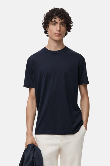 T-shirt (korte mouwen) Blauw - MANGO