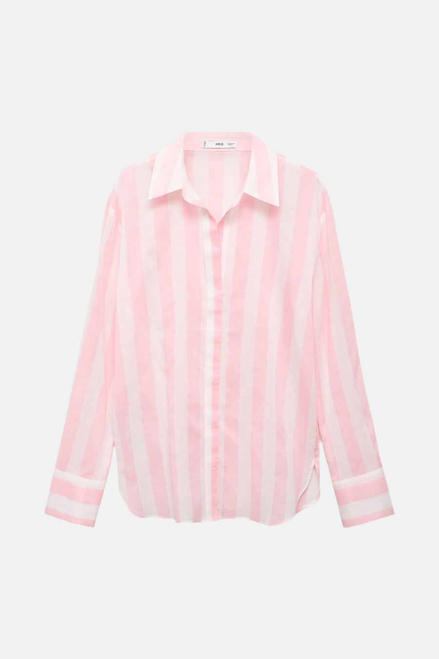 Chemise à manches longues - Rose