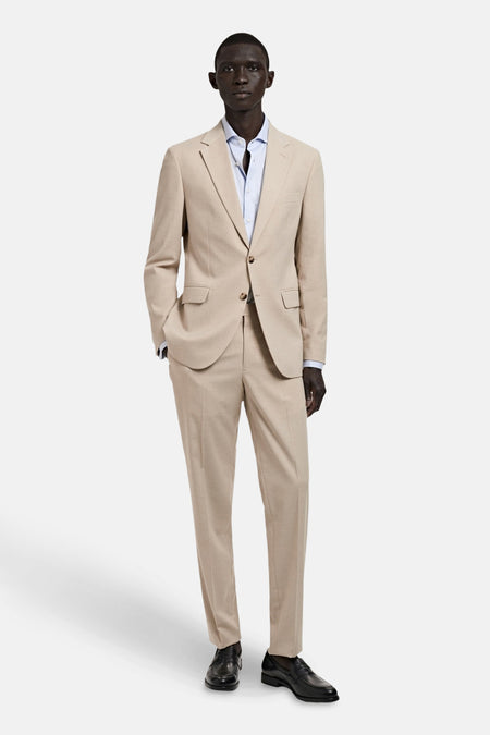 Pantalon de costume Beige - MANGO