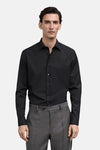 Chemise (manches longues) Noir - MANGO