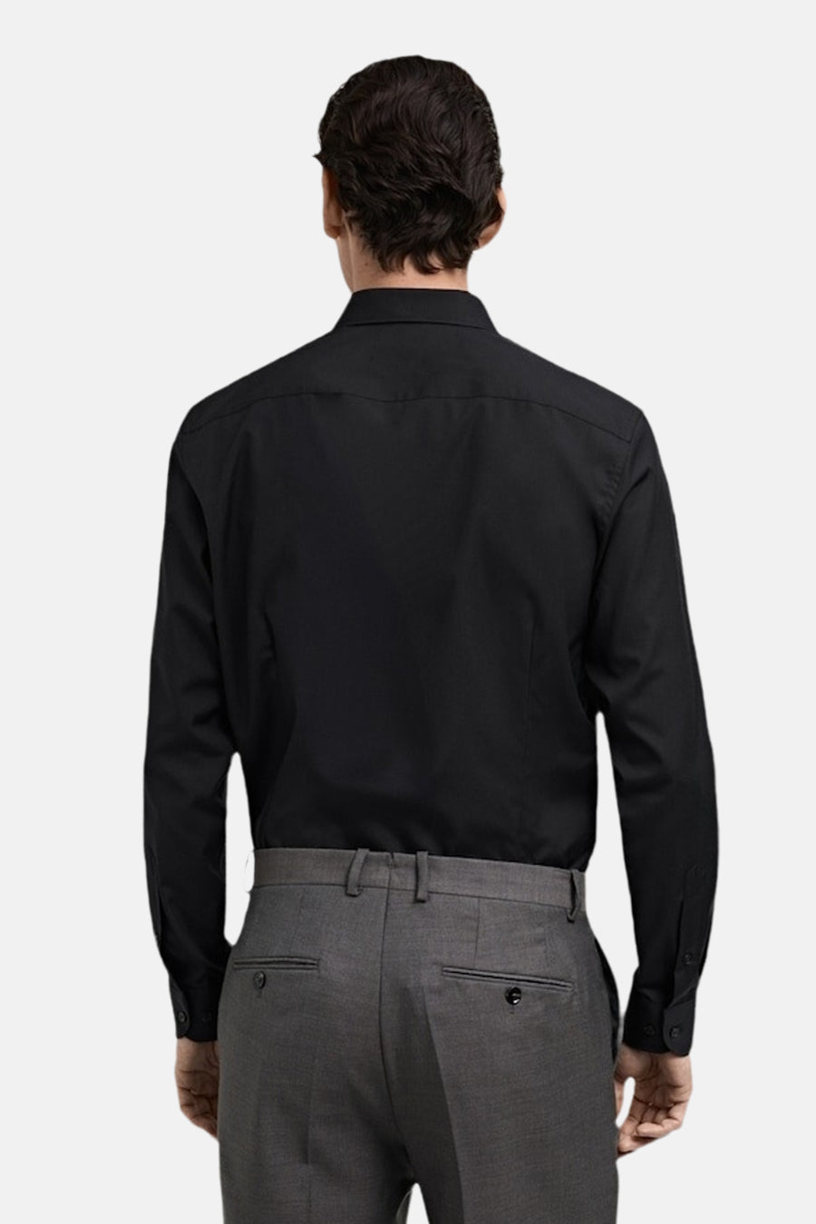 Hemd (lange mouwen) zwart - MANGO - MANGO