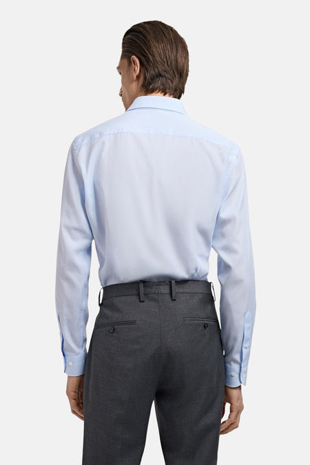 Chemise (manches longues) Bleu - MANGO