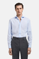 Chemise (manches longues) Bleu - MANGO