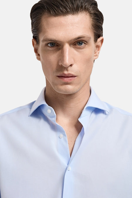 Chemise (manches longues) Bleu - MANGO