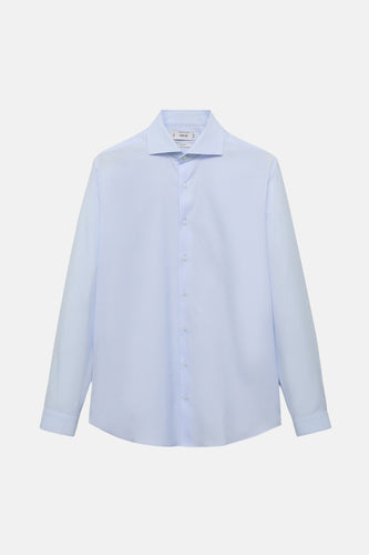 Chemise à manches longues - bleu - MANGO