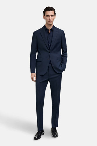 Hemd (lange mouwen) blauw - MANGO - MANGO