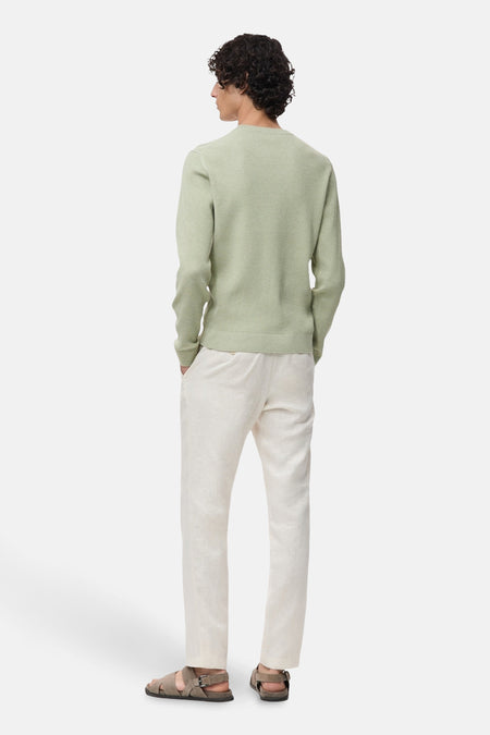 Trui met ronde hals Groen - MANGO