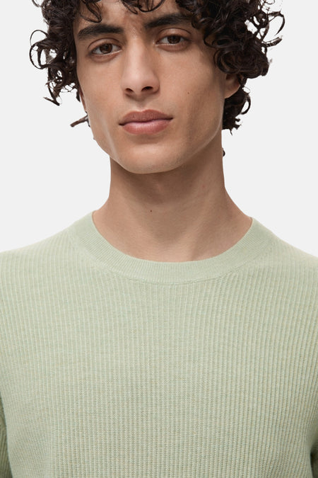 Trui met ronde hals Groen - MANGO