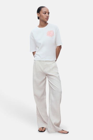 T-shirt à manches courtes - Blanc