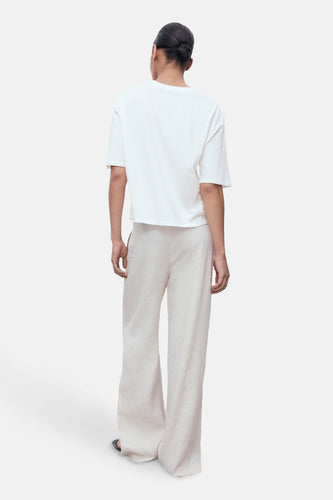 T-shirt à manches courtes - Blanc - MANGO