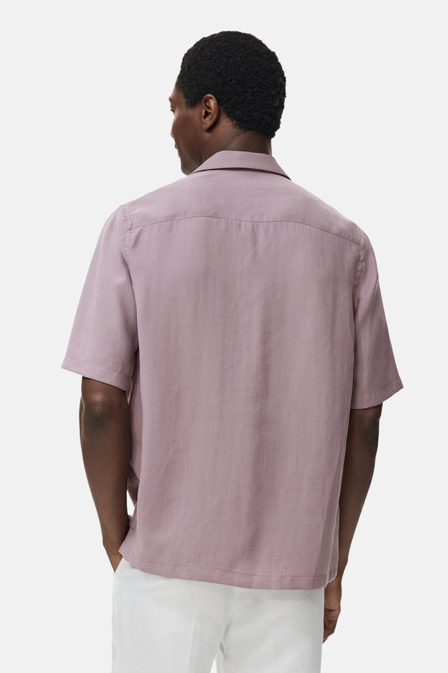 Chemise à manches courtes - violet - MANGO