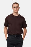 T-shirt (manches courtes) bordeaux - MANGO
