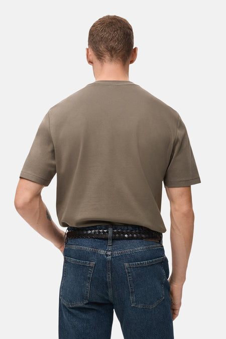 T-shirt (korte mouwen) bruin - MANGO