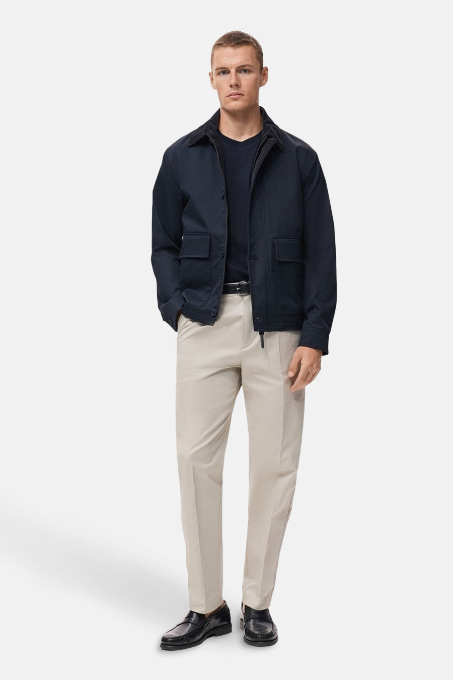 T-shirt à manches courtes - bleu - MANGO