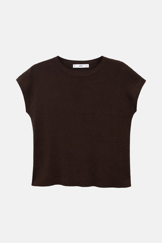 Top - brun - MANGO