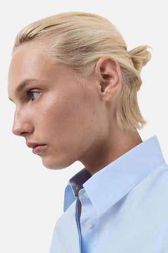 Chemise à manches longues - bleu - MANGO - 6