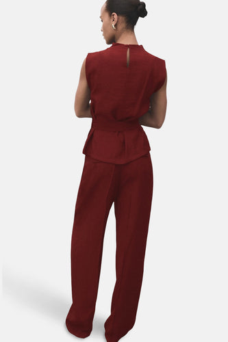 Blouse - bordeaux - MANGO - 10