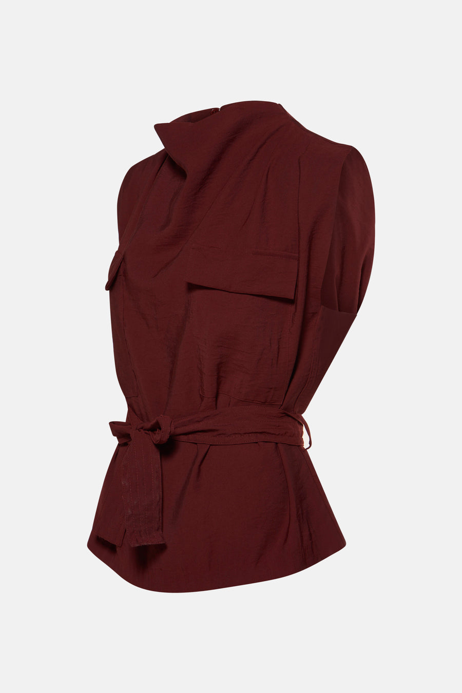 Blouse - bordeaux - MANGO - 6