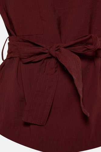 Blouse - bordeaux - MANGO - 10