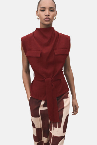 Blouse - bordeaux