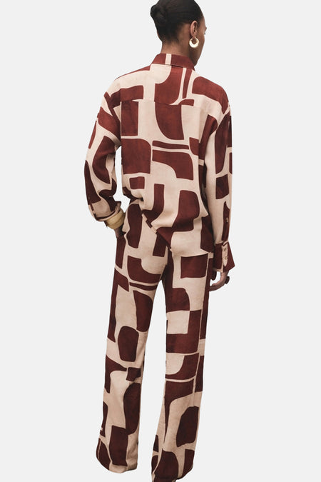 Pantalon - multicolore