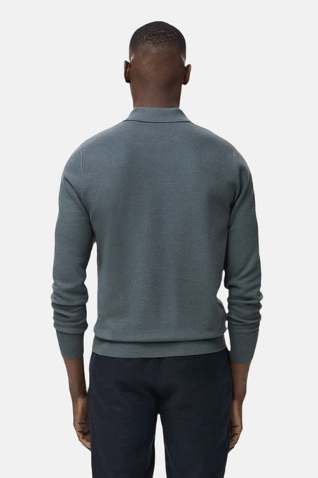 Pull met ronde hals - groen