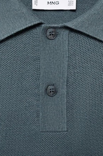 Pull met ronde hals - groen - MANGO