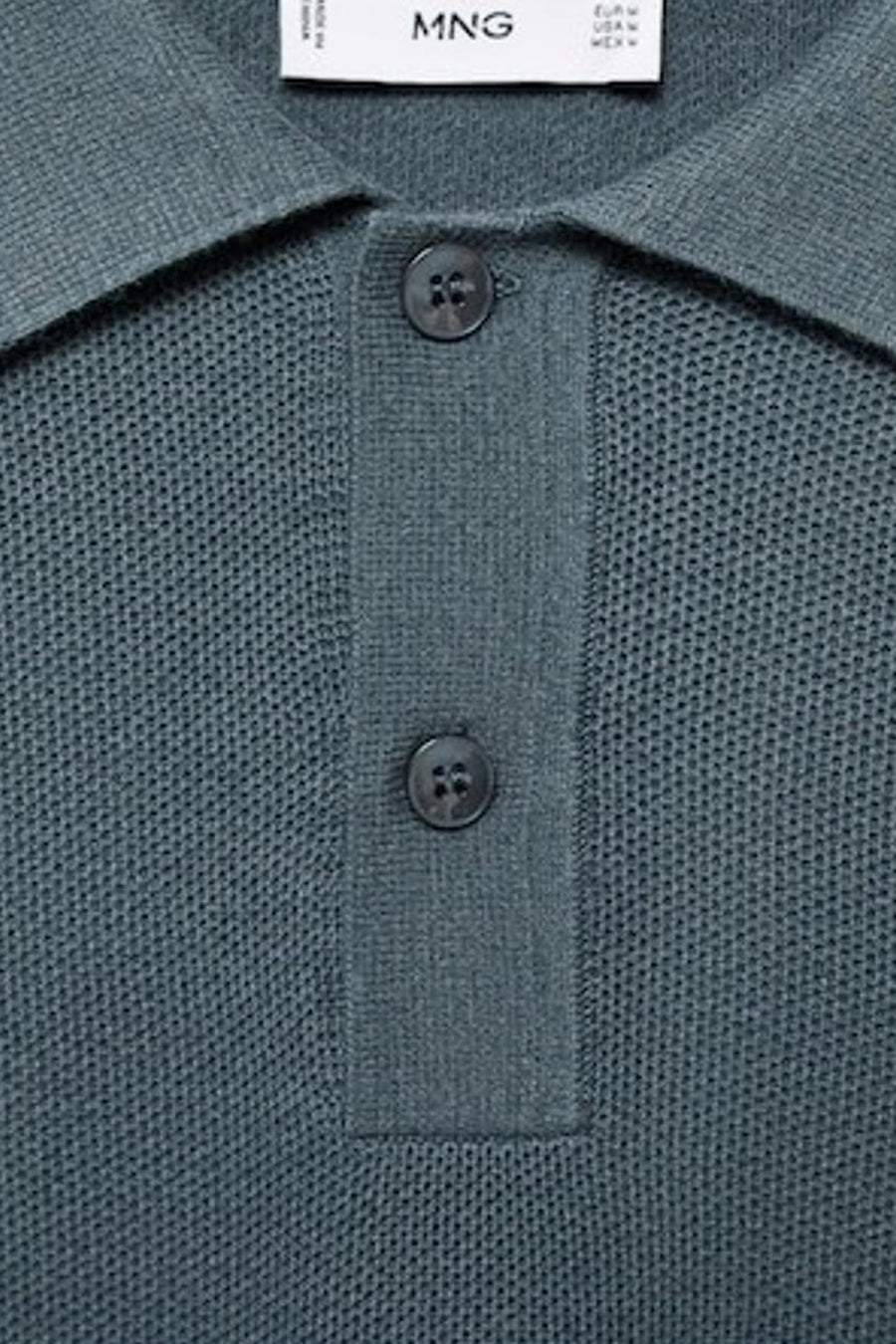 Pull met ronde hals - groen - MANGO