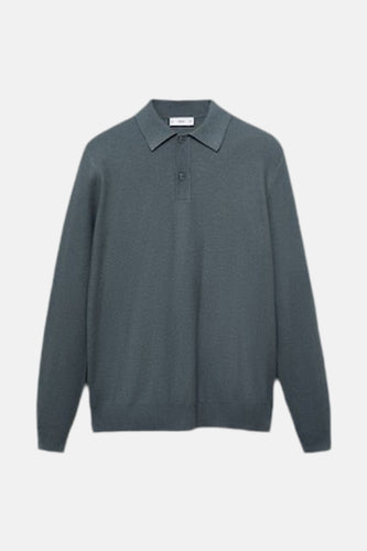 Pull met ronde hals - groen - MANGO