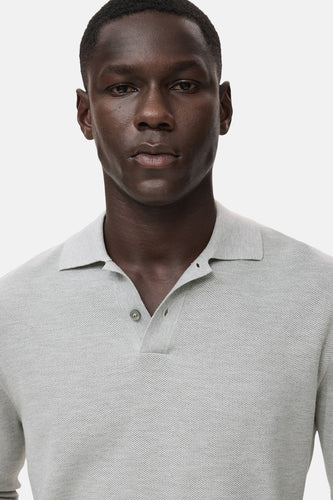 Pull à col rond - gris - MANGO - 5