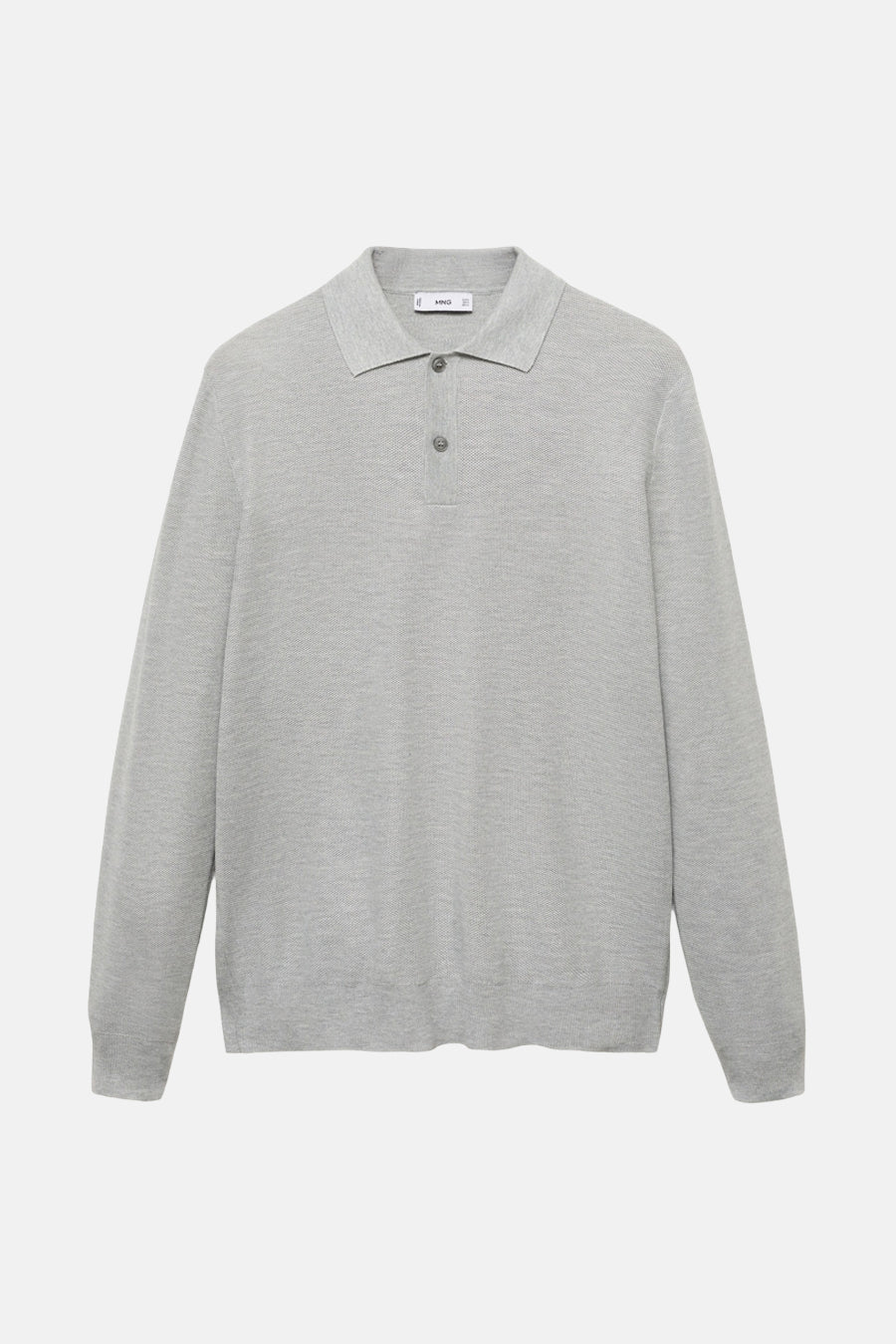 Pull à col rond - gris - MANGO - 5