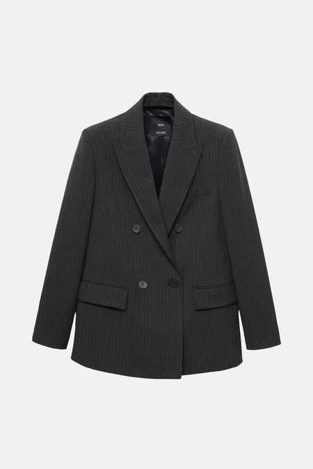 Blazer gris - MANGO