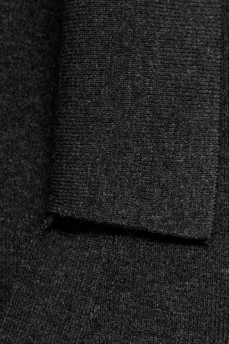 Pull met ronde hals - grijs