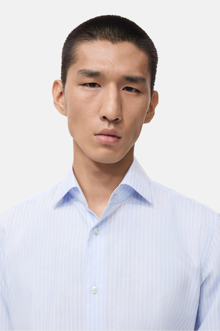 Hemd met lange mouwen - Blauw