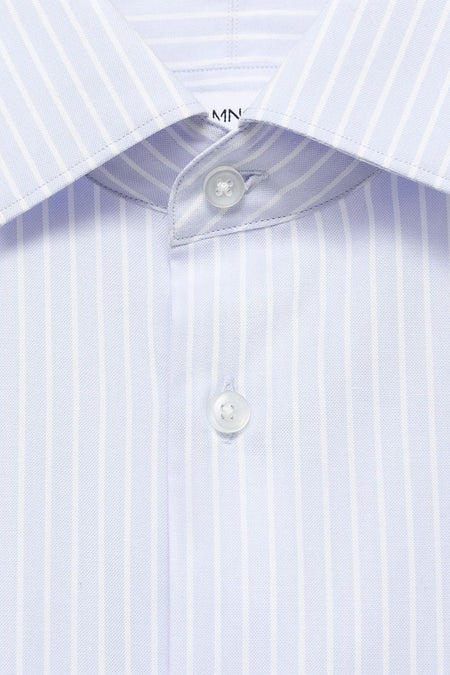 Hemd met lange mouwen - Blauw