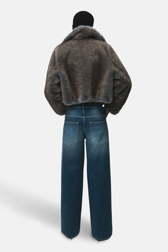 ELINA - mid blue denim - MANGO