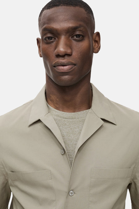 Chemise (manches courtes) Brun - MANGO