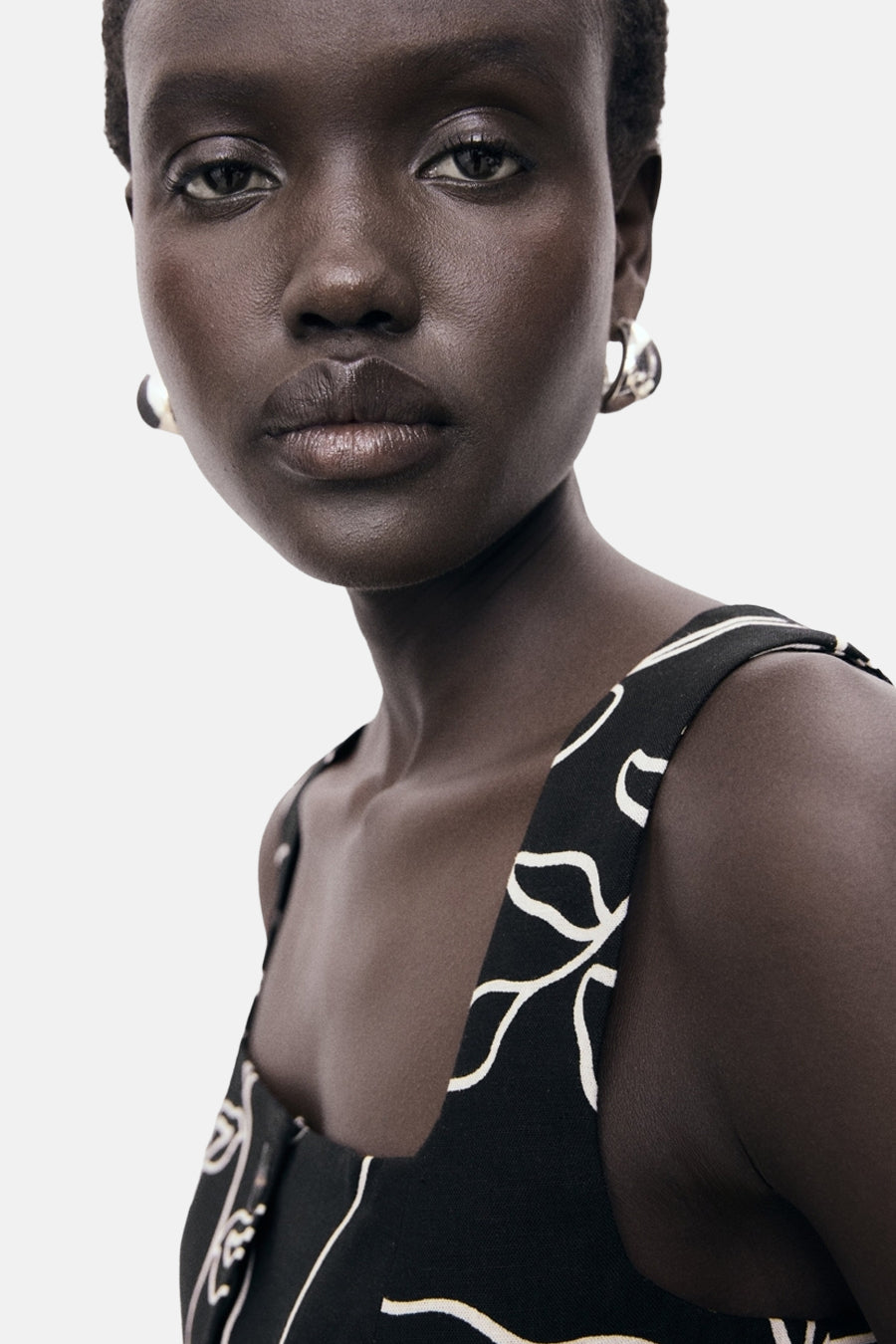 Blouse - Noir - MANGO - 4