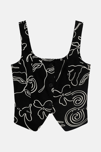 Blouse - Noir - MANGO - 7