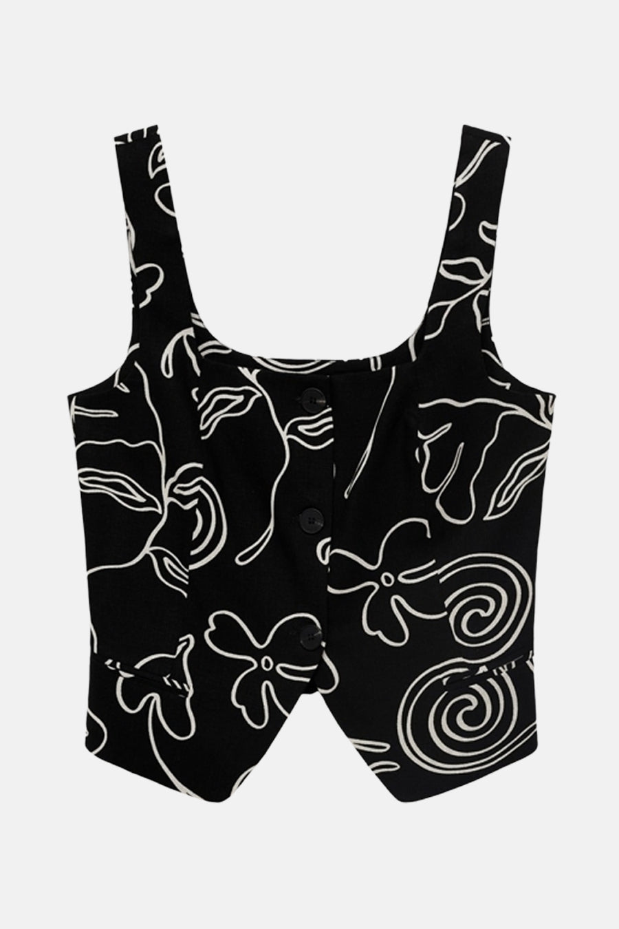 Blouse - Noir - MANGO - 7