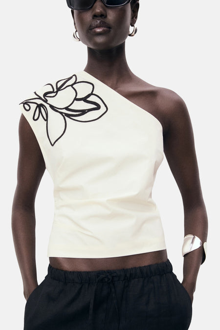 Blouse (zonder mouwen) Multicolor - MANGO