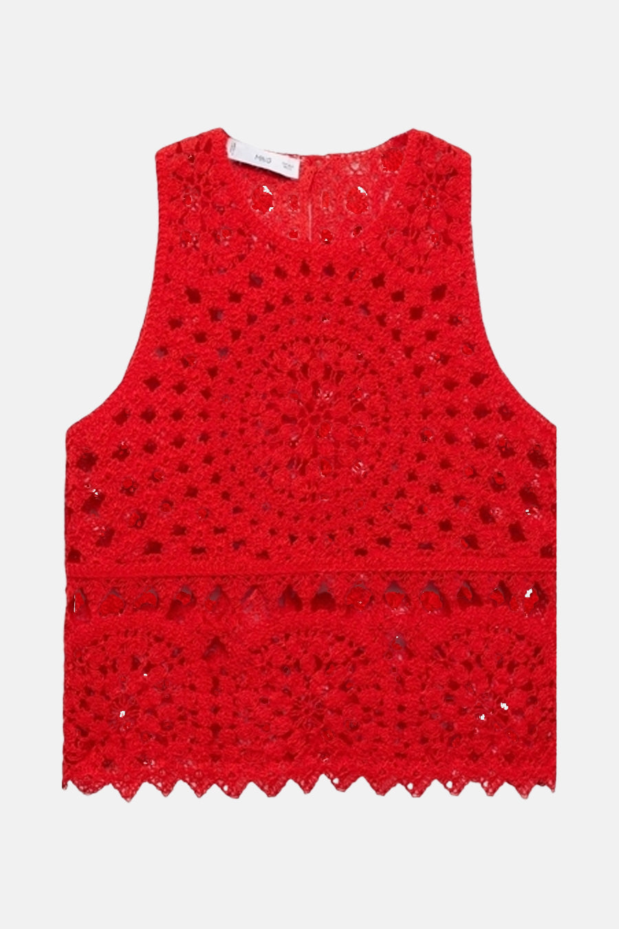 Blouse - rood - MANGO - 6