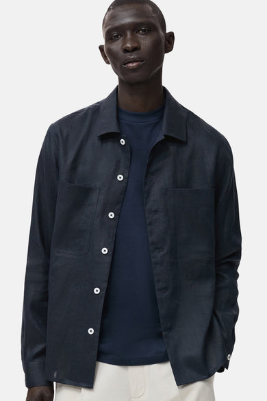 Hemd (lange mouwen) Blauw - MANGO