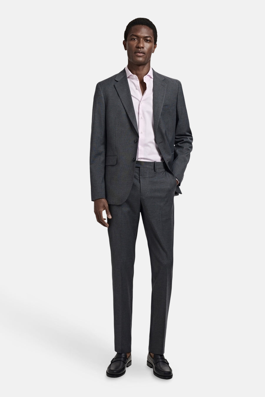 Hemd met lange mouwen - roze - MANGO