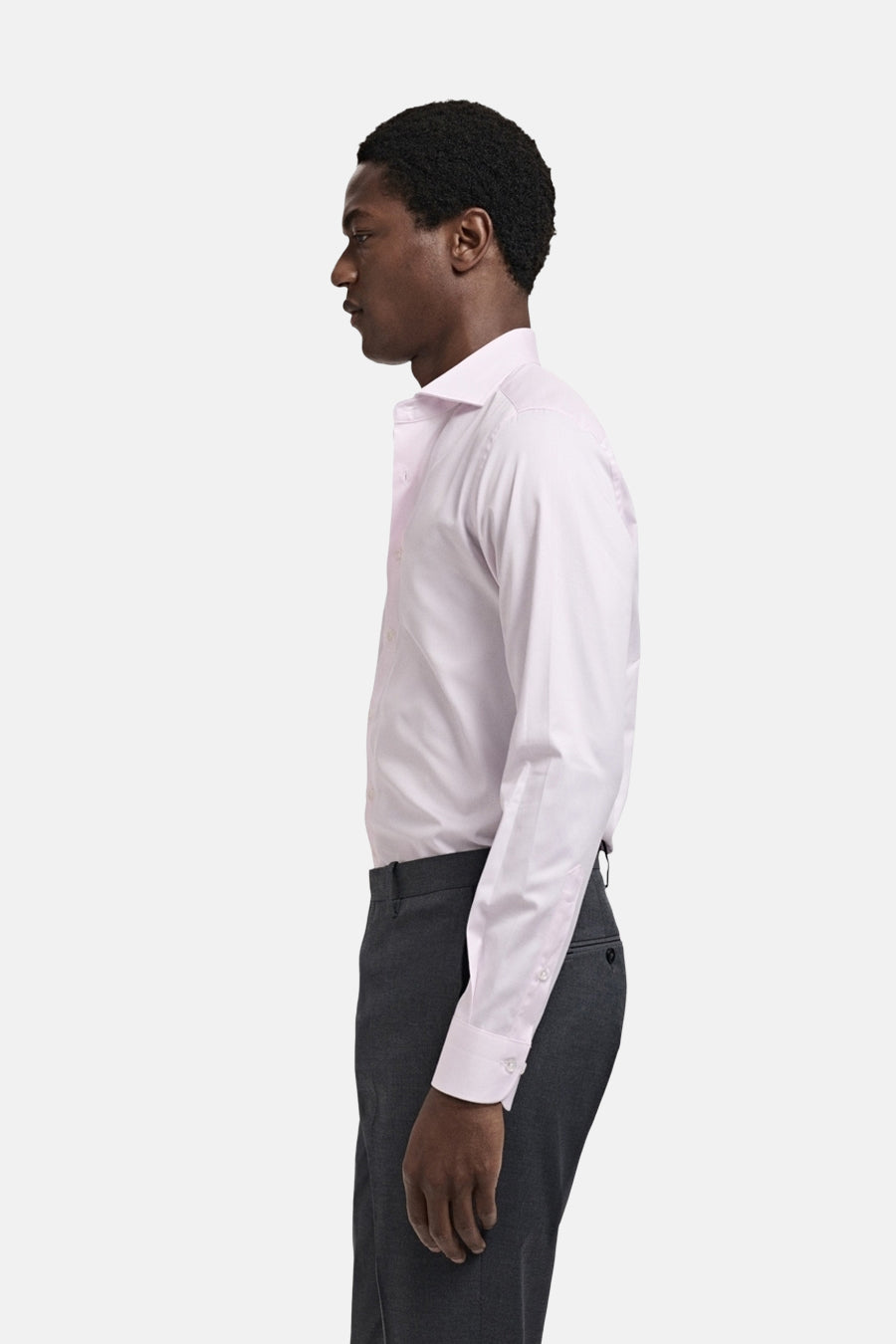 Hemd met lange mouwen - roze - MANGO