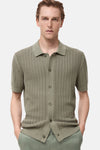 Chemise (manches courtes) Vert - MANGO