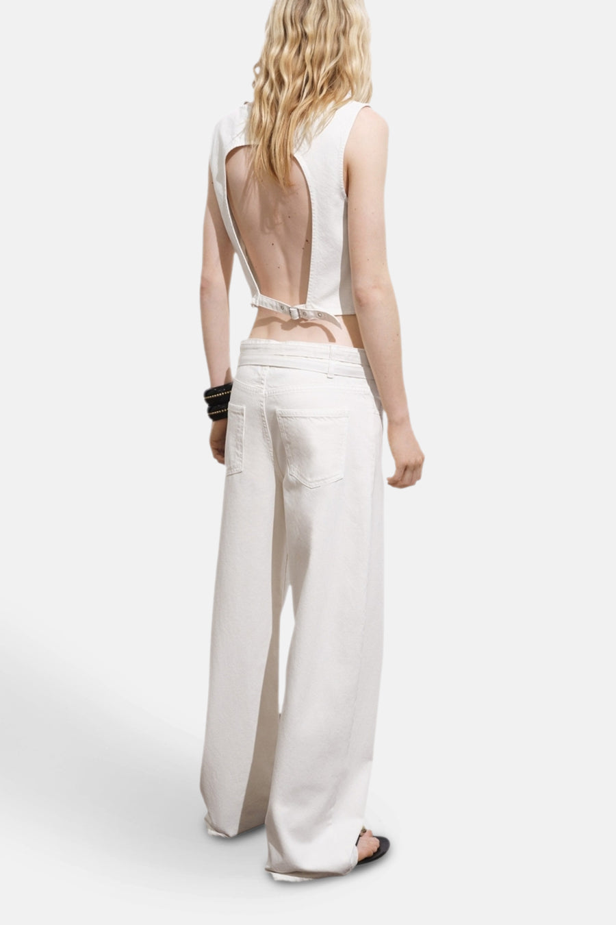 NERI - off white denim - MANGO