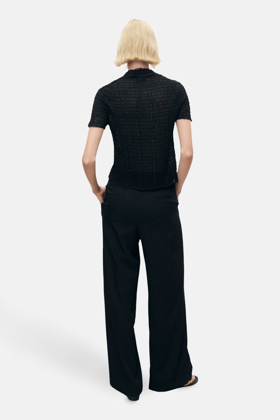 Broek - zwart - MANGO - 3